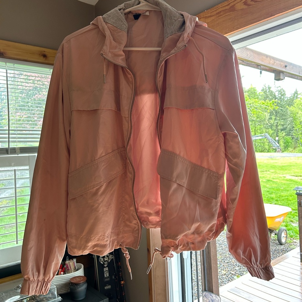 Light Pink bomber jacket size Small